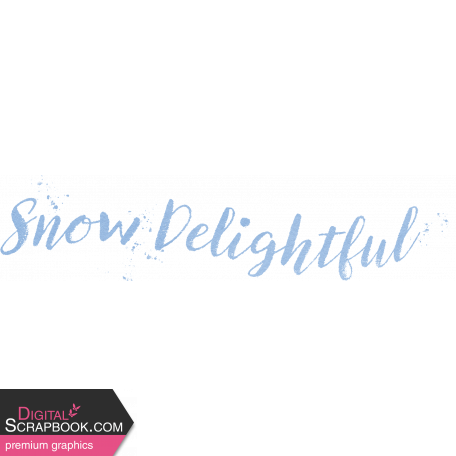 Fancy A Cup Snow Delightful Word Art