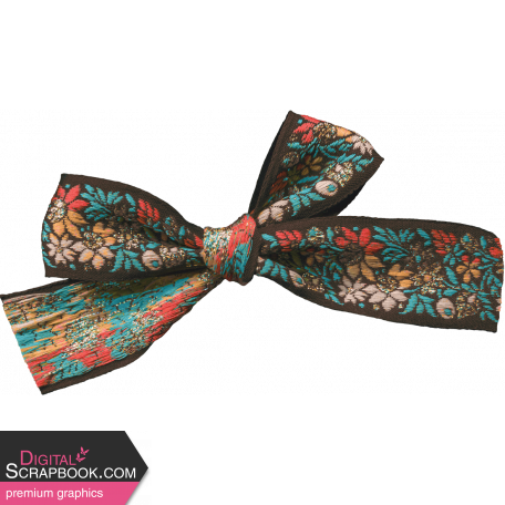 Good Old Days Floral Bow