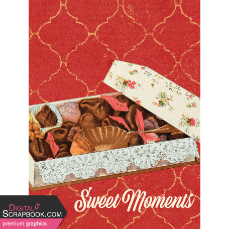 Good Old Days Journal Card sweet moments 3x4