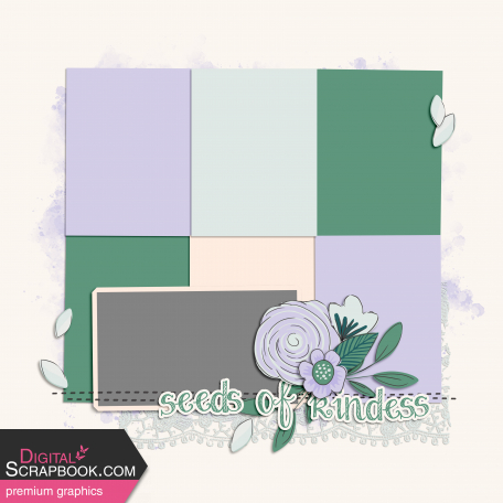 Spring Garden Layout Template - Seeds of Kindness