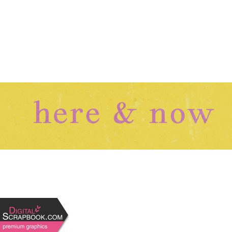 Meadow Here & Now Word Art