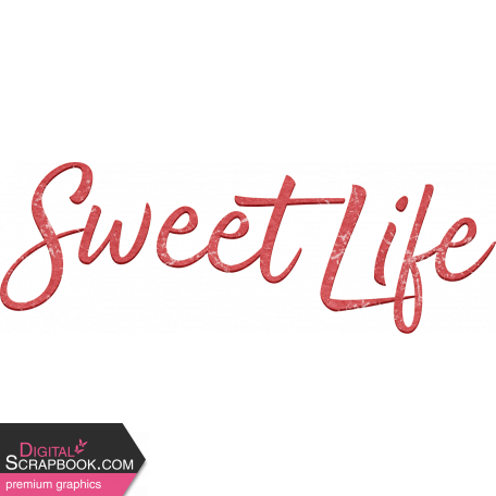 Winter Woods Element word art sweet life