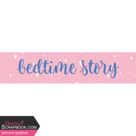 Once Upon a Snowy Day word art bedtime story