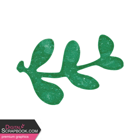 Countryside Green Branch Sticker