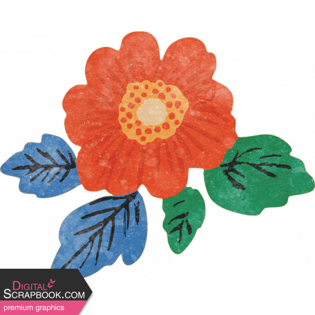 Countryside Flower Cluster Sticker