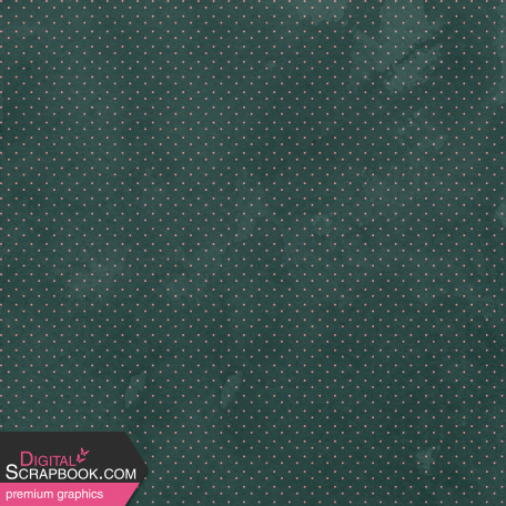 Spring for Coffee Dark Green Polka Dots Paper