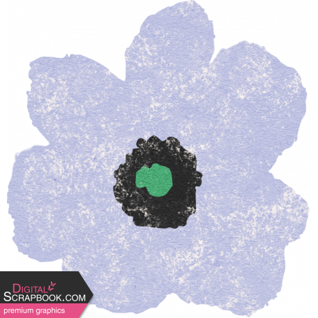SerendipiTea Lavender Sticker Flower 2