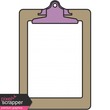 Clip Board Illustration