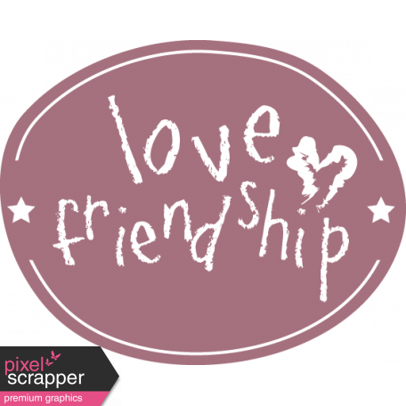 Friendship elements kit - Label05