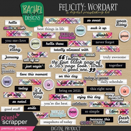 Felicity: Wordart