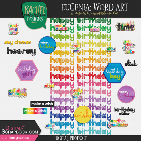 Eugenia: Word Art