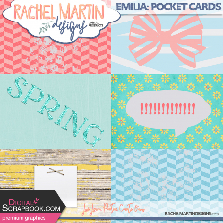 Emilia: Pocket Cards