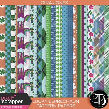 Lucky Leprechaun (pattern papers)