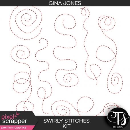 Swirly Stitches (kit)