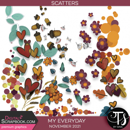 My Everyday: November 2021 Scatters