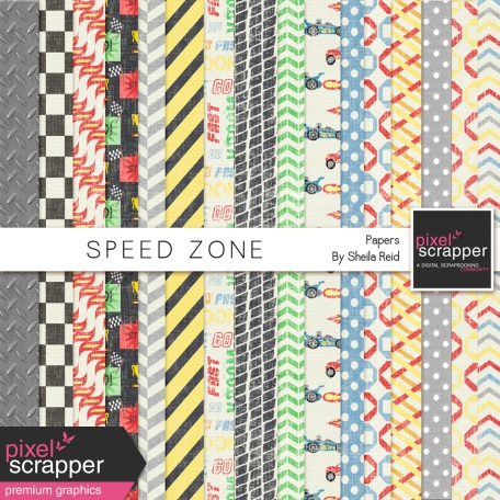 Speed Zone Papers Kit