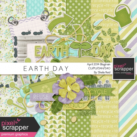 Earth Day- April 2014 Blog Train Mini Kit