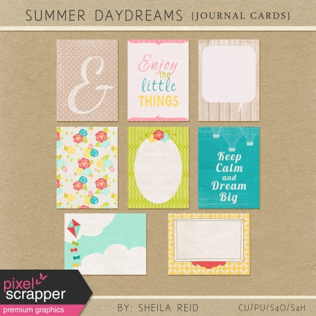 Summer Daydreams Journal Cards Kit