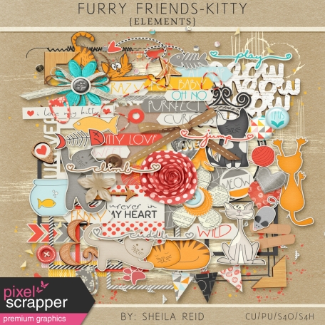 Furry Friends- Kitty Elements Kit