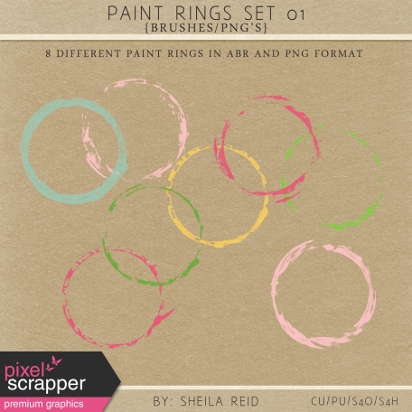 Paint Rings Set 01