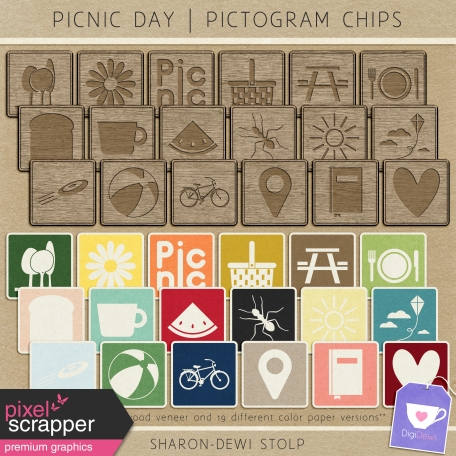 Picnic Day - Pictogram Chips