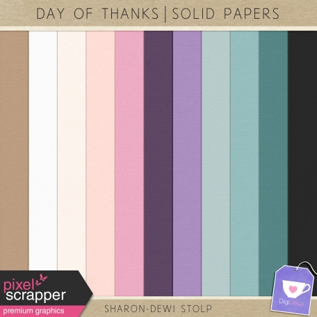 Day of Thanks - Solid Papers