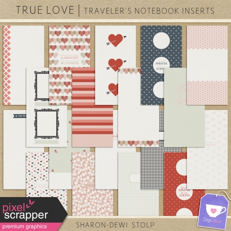 True Love - Traveller's Notebook Inserts