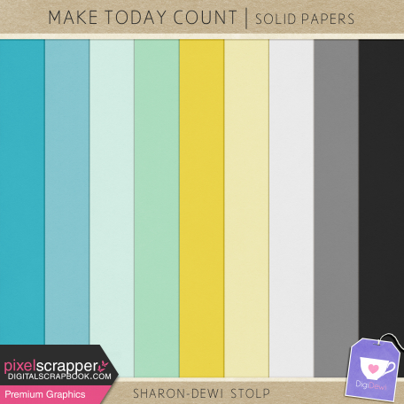 Make Today Count - Solid Papers