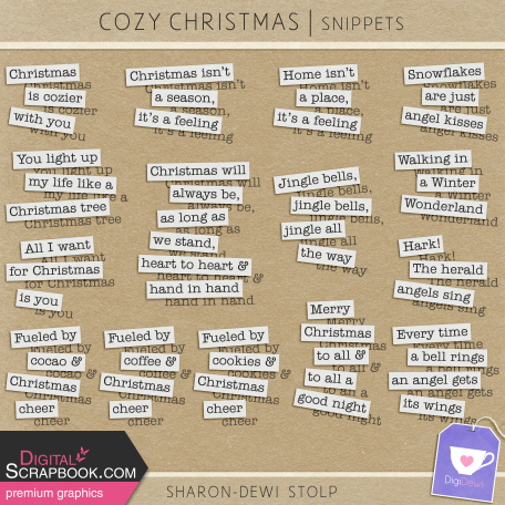 Cozy Christmas - Snippets