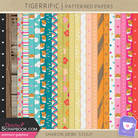 Tigerrific - Patterned Papers