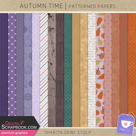 Autumn Time - Patterned Papers