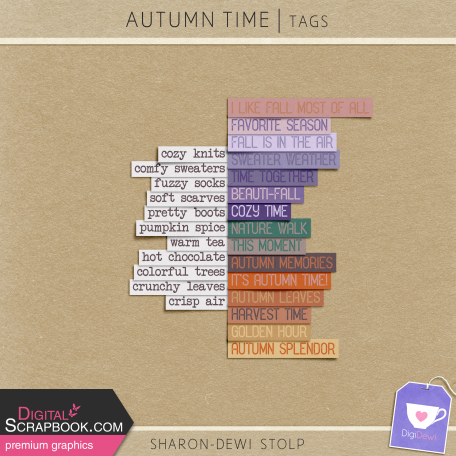 Autumn Time - Tags