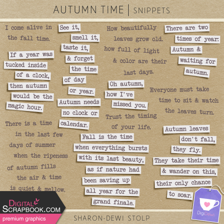 Autumn Time - Snippets