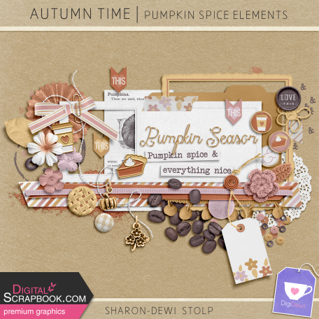 Autumn Time - Pumpkin Spice Elements