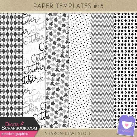 Paper Templates #16