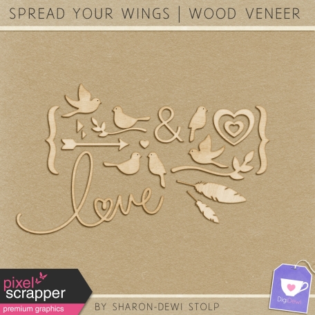 Spread Your Wings - Wood Veneer