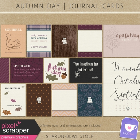 Autumn Day - Journal Cards