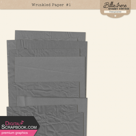 Wrinkle Paper Templates Kit #1