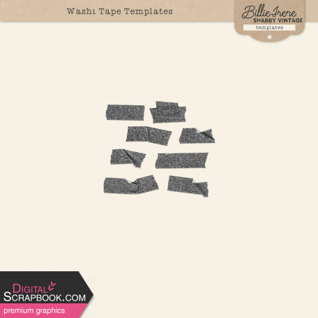 Washi Tape Templates Kit