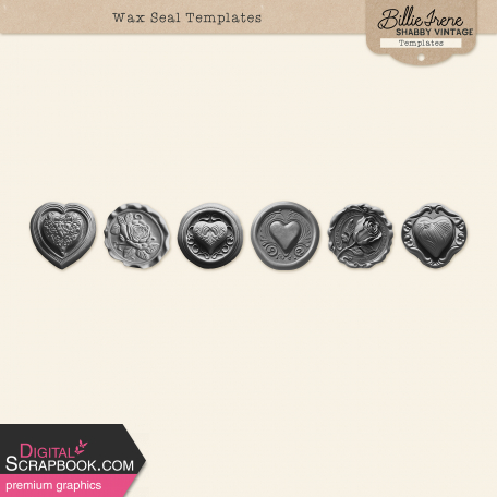 Wax Seal Templates Kit #3