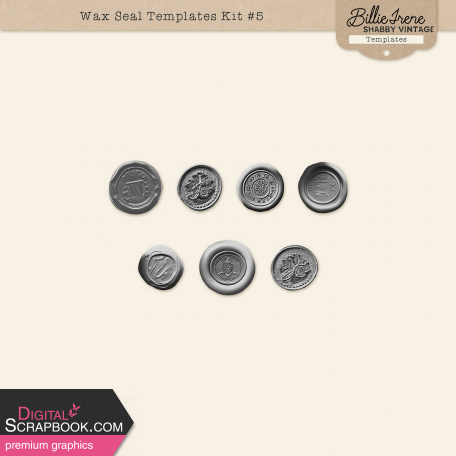 Wax Seal Templates Kit #5