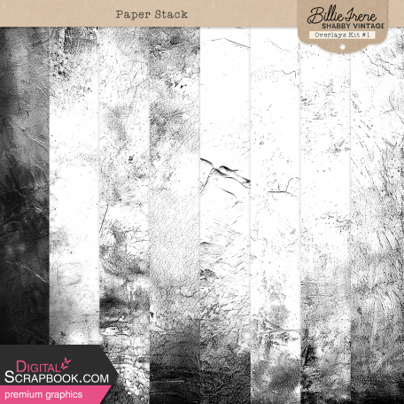 Papers Stack #1 Overlays Kit