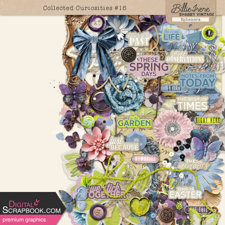 Collected Curiosities #15 Ephemera Kit