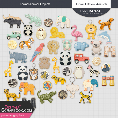 Travel Edition: Animals Found Objects Kit