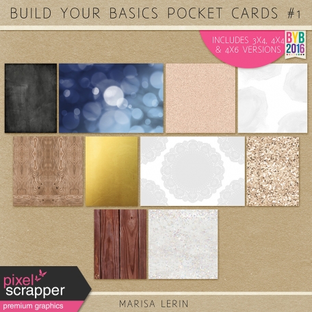 Build Your Basics: Pocket Cards #1