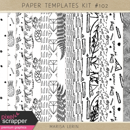 Paper Templates Kit #102