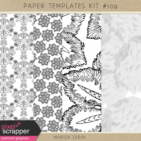 Paper Templates Kit #109