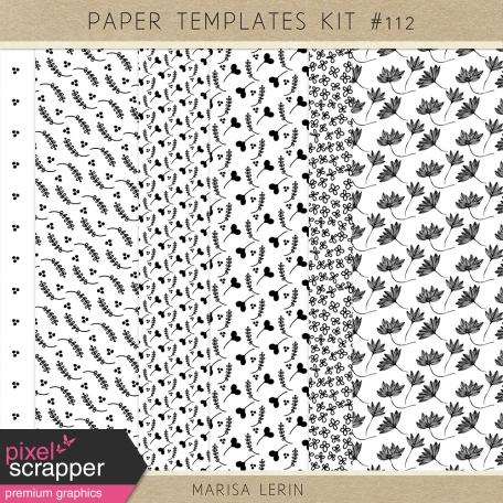 Paper Templates Kit #112