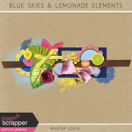 Blue Skies & Lemonade Elements Kit