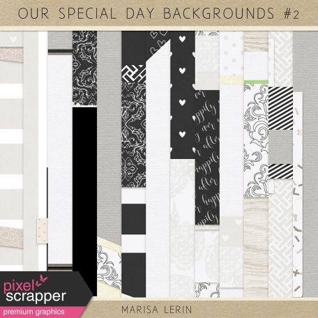Our Special Day Backgrounds Kit #2